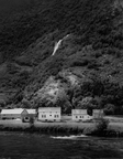 Flam waterfall and stream -Norway-